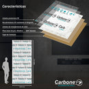 Panel Decorativo WPC Bambú Black wood 1.22×2.80 m x 5 mm | Revestimiento Interior Hidrófugo Premium
