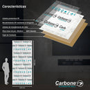 Panel Decorativo WPC Bambú 1.22 m x 2.80 m x 5 mm Negro Dark texturizado