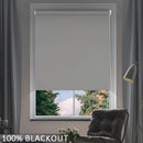 Blackouts rollers 100% opacos. Color Gris. Persianas.