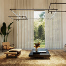 Cable y soporte de techo Kit de suspension para Rieles Track sistema colgante color Negro