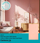 Panel Decorativo WPC Bambú Soft touch 1.22 m x 2.80 m x 5 mm Rosa Coral Patel