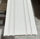 Panel WPC acanalado big fabric grey 2900*203*10mm