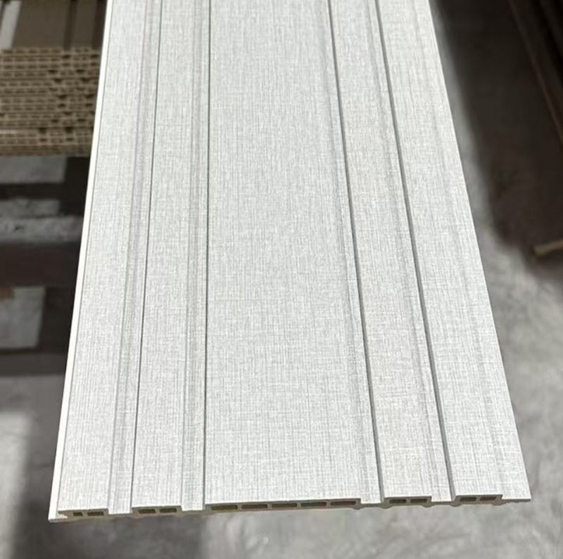 Panel WPC acanalado big fabric grey 2900*203*10mm