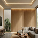 Panel WPC acanalado redondo Light Wood  2900*158*15mm