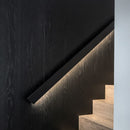 Panel Decorativo WPC Bambú Black wood 1.22×2.80 m x 5 mm | Revestimiento Interior Hidrófugo Premium