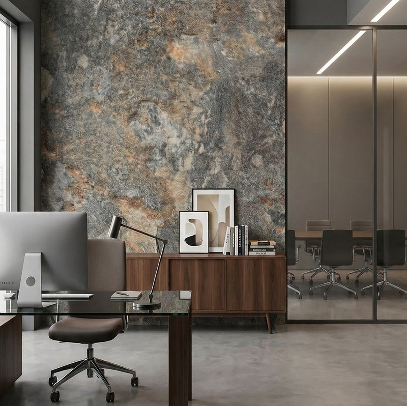 Panel Decorativo WPC Bambú Nature Stone 1.22×2.80 m x 5 mm | Revestimiento Interior Hidrófugo Premium