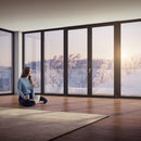 Barra de transmisión Para Ventanas uPVC y Aluminio, operada con cilindro y doble maneta (no incluidos) (altura max. 1801-2200mm)