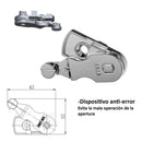 Dispositivo anti-error de apertura para sistemas oscilobatientes en ventanas uPVC y aluminio