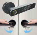 Cerradura Inteligente Manija de puerta Cerrojo Smart Lock 6 en 1 Llave Huella tarjeta contraseña Bluetooth Tuya app fácil de instalar