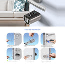 Cilindro de Cerradura Inteligente Smart Lock 6 en 1 Llave Huella tarjeta contraseña Bluetooth Tuya app fácil de instalar