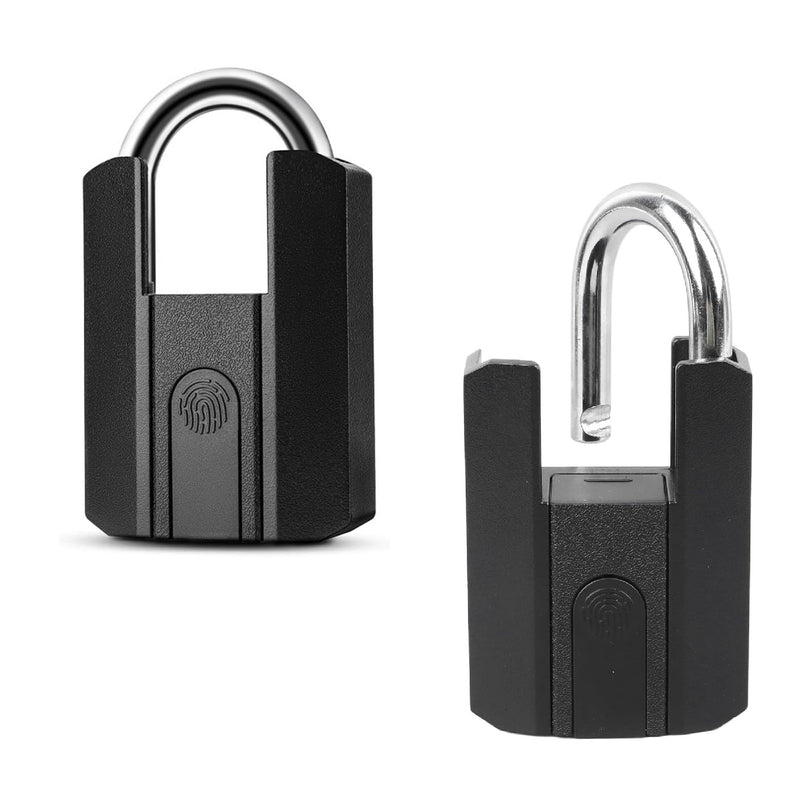 Candado Electronico Cerradura Inteligente Smart Lock Huella Antirrobo, Impermeable, Desbloqueo de Teléfono para Casillero, Gimnasio, Hogar