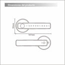 Cerradura Inteligente Manija de puerta Cerrojo Smart Lock 5 en 1 Llave Huella tarjeta contraseña Tuya app fácil de instalar