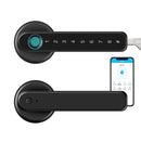 Cerradura Inteligente Manija de puerta Cerrojo Smart Lock 5 en 1 Llave Huella tarjeta contraseña Tuya app fácil de instalar