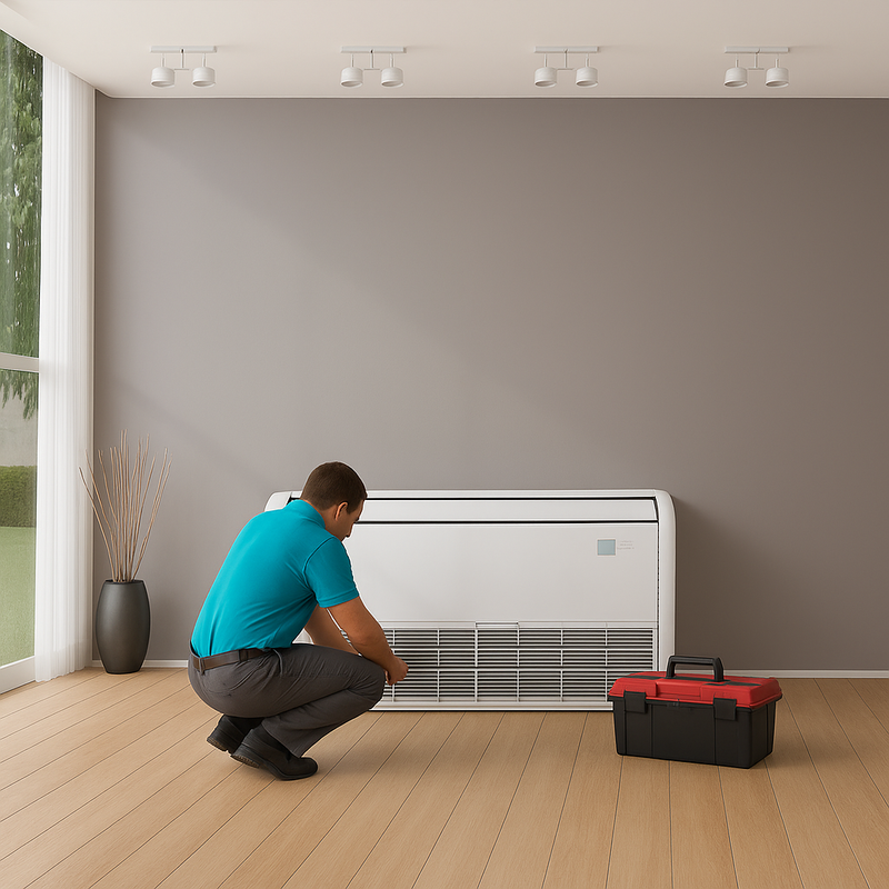 Instalación De Aire Piso Techo 36,000Btu (Cuenta Con Garantía Carbone)