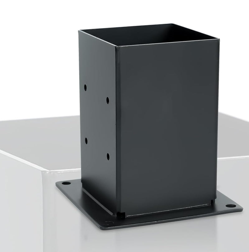 Soporte Poste Para Pared De Acero Galvanizado Para Poste De 7 X 7 Cm Al