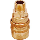 Acople de conexión rápida macho 1/4" NPT Surtek