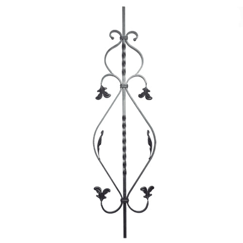 Paneles y verjas de hierro forjado