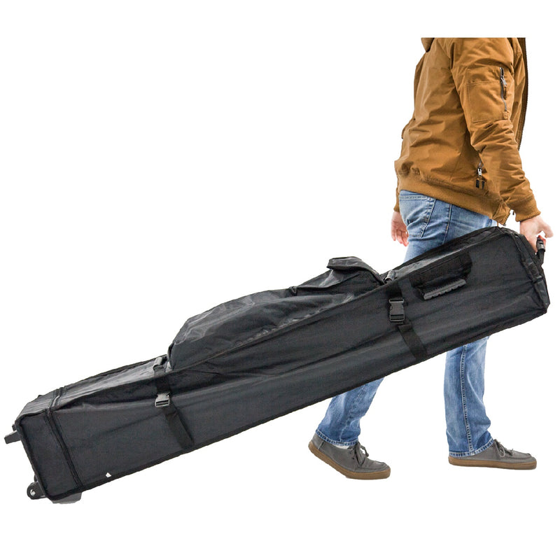 Tolda gazebo plegable 3m x 6m de color blanco. Incluye bolsa para fácil traslado