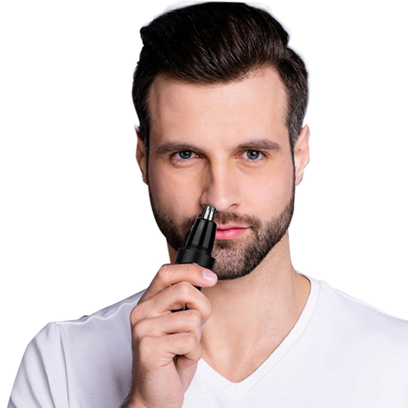 Recortador de vello nasal eléctrico