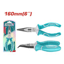 Alicate de punta doblada 6"/160mm. Pulido.