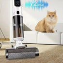 Trapeador fregona Mopa Aspiradora electrica inteligente inalámbrica recargable, Mopea y aspira, agua seco y húmedo. 170W batería  2600 mAh función de autolimpieza