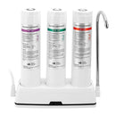 Clear Pure Triple filtro de sobreponer fácil de usar, sin electricidad con filtros PP+CTO+UF.