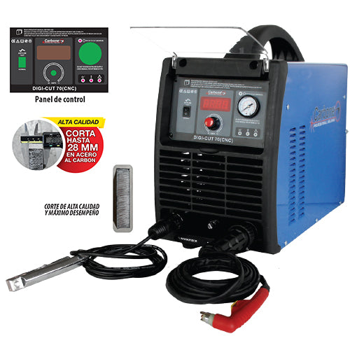 Cortador Plasma 70 amp DIGICUT70D (CNC).220v. Corta hasta 28 mm.Compatible cortadora CNC