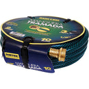 Surtek Manguera tramada verde 1/2" armada conector metal 20m
