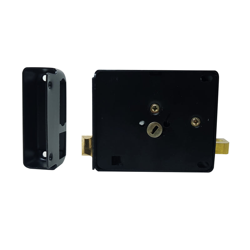 Cerradura de sobreponer para madera para lado derecho . Con 3 llaves.