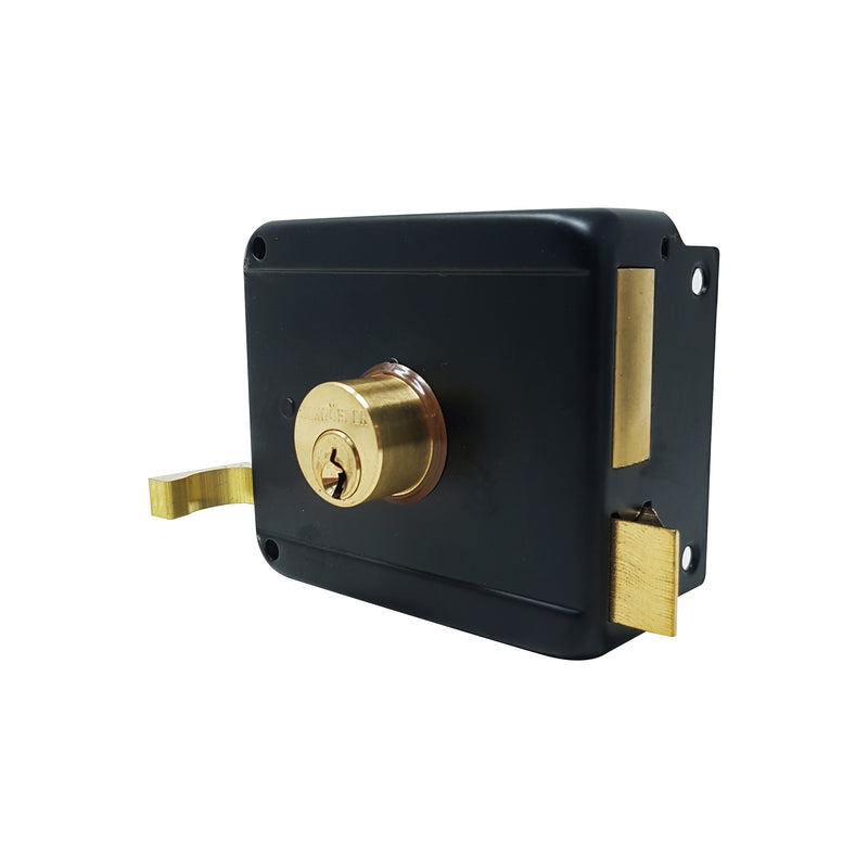 Cerradura de sobreponer para madera para lado derecho . Con 3 llaves.