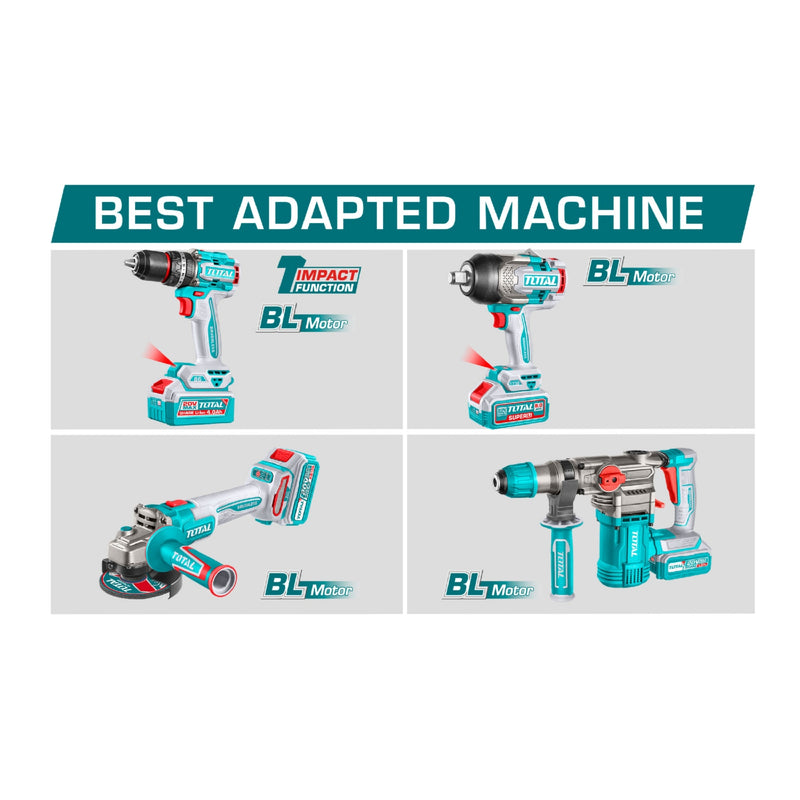 Batería 20V 7.5 Ah Power Max litio TOTAL