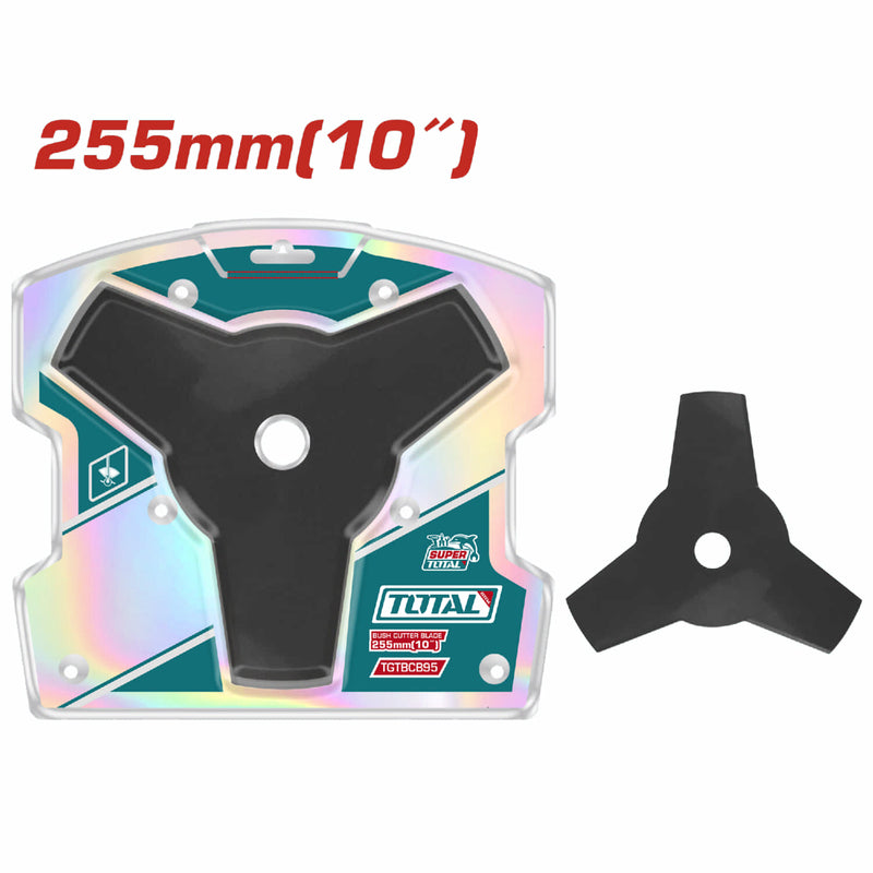 Cuchilla de corte desmalezadora 255 mm (10") 3 dientes