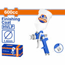 Pistola spray para Pintar 600cc. Boquilla: 1.5mm. Ideal capa base. Presión: 2-3.5 bar. De aire para compresor