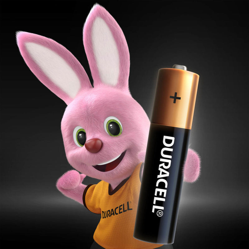 Baterías Alcalinas AAA - Duracell. Paq 2 Und