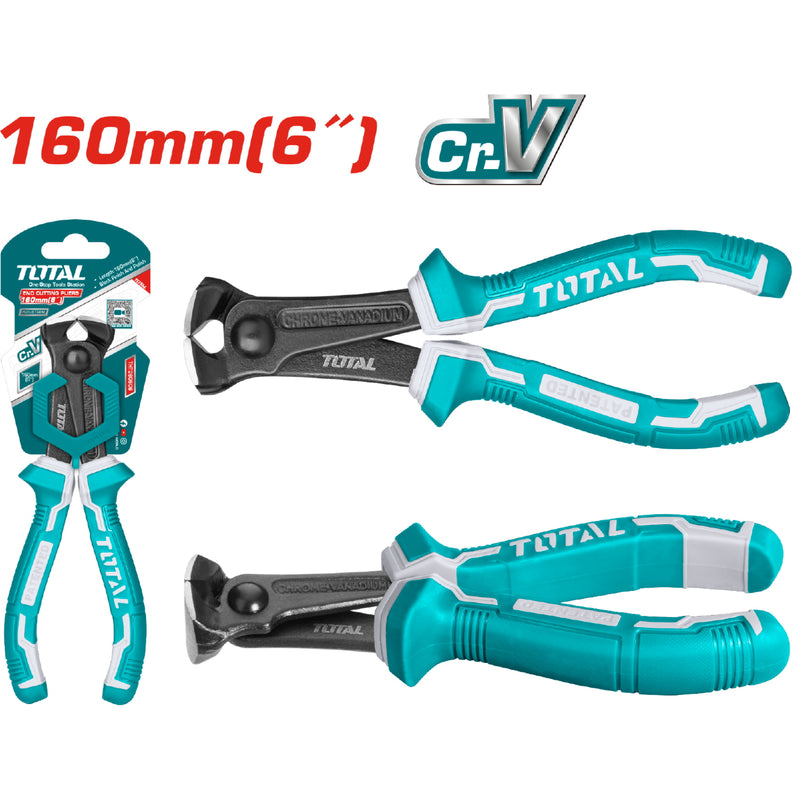 Alicates de corte final 6"/160mm Cr-V.
