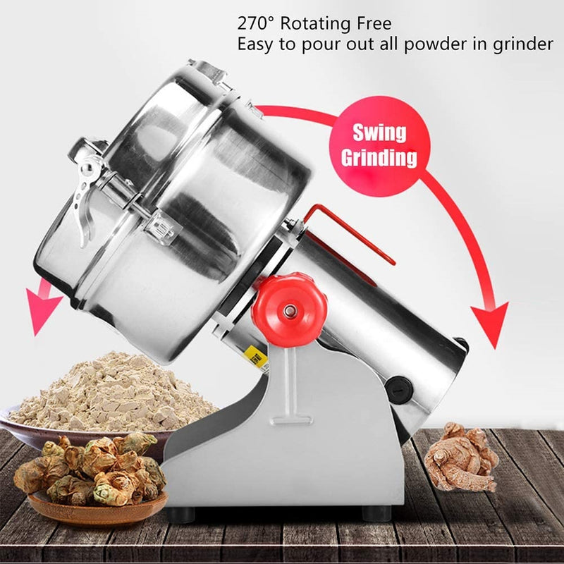 Moledor eléctrico de granos y quesos. 1000Gr