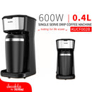 Cafetera de una sola porción 600W.