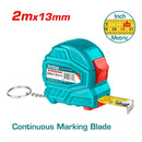 Cinta Métrica (métrico / pulgada). Acero de 2m. Ancho 12mm.