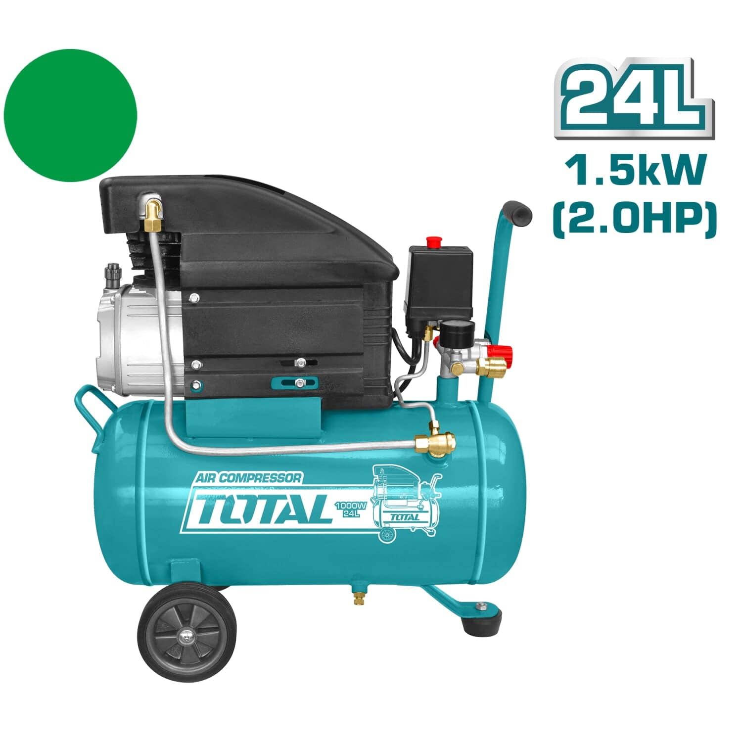 Compresor De Aire 2Hp 24L 110V