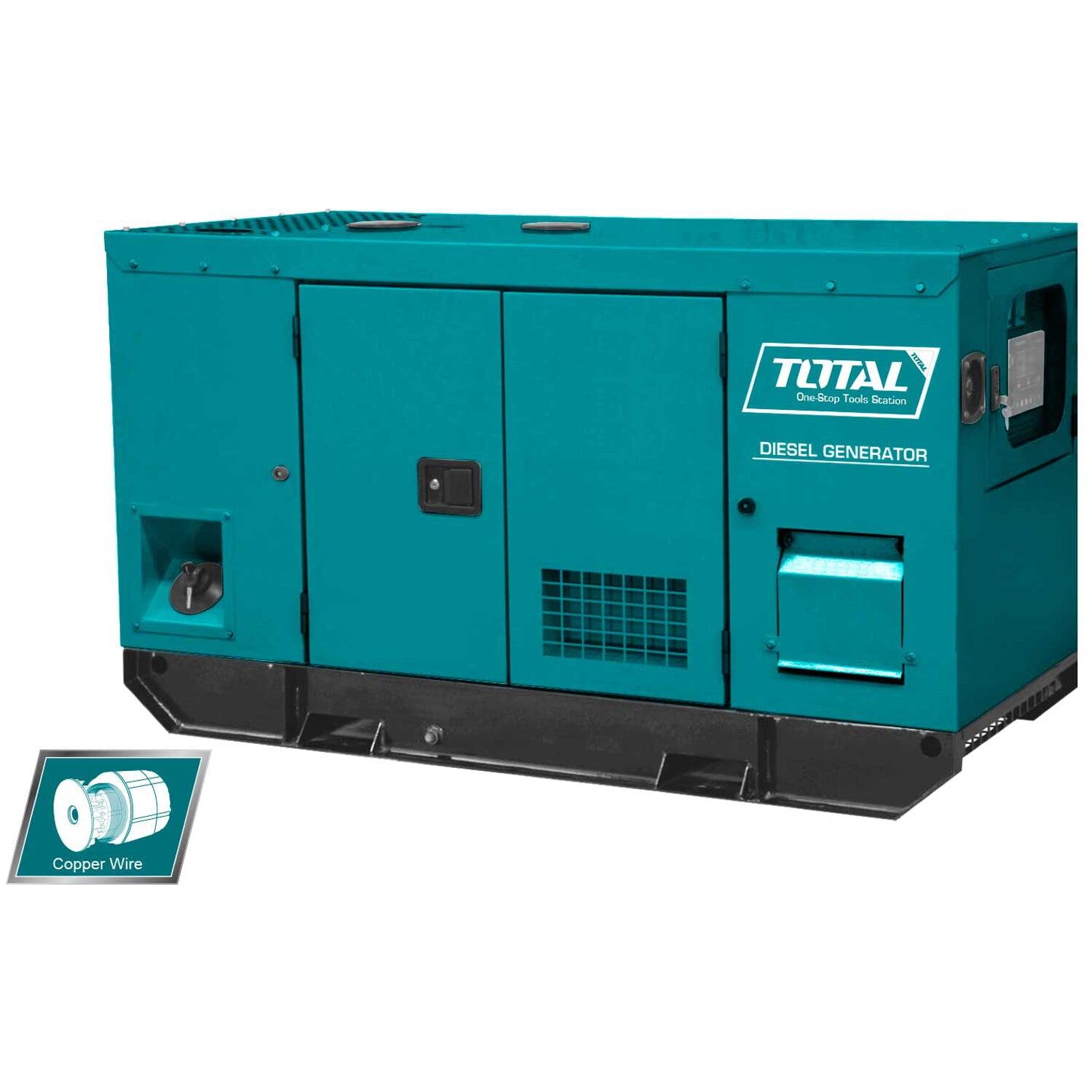 Generador Diesel Rated: 15kw, Super Silencioso Rated: 15kw. Max 20Kw. 110/220 60htzMonofasico. Motor