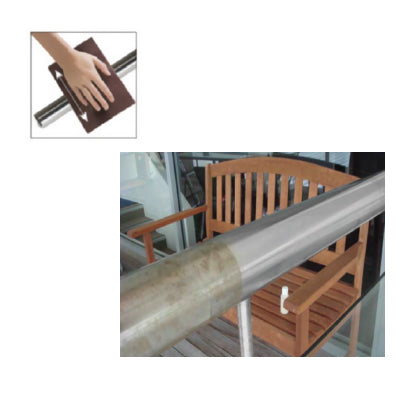 Pad para satinar 9"x6"(medio) (rojo)