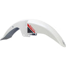 Guardabarrros delantero blanco con calcomanias (RKG150)