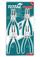 Set de alicates quita abrazaderas 2pcs de 180° 2pcs de 90°