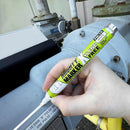 Marcador industrial blanco de pintura permanente