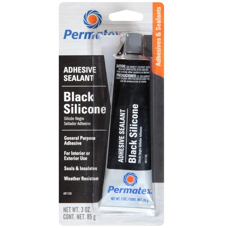 Silicón Negro Permatex 3 Oz.