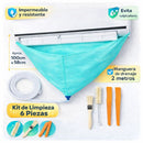 Funda Kit de mantenimiento para lavar aire acondicionado de pared. (Set de 7 pcs)