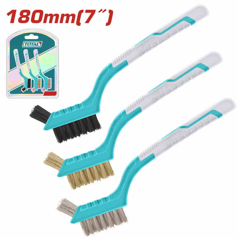 Juego de Cepillos de Alambre Abrasivos (3 piezas) 180 mm (7")