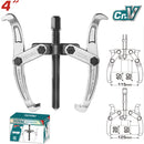 Extractor de 2 mandibulas de 4". Maxima Fuerza 3000 kg Cr-v, Tratamiento termico.