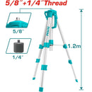 Trípode De Aluminio 1/2M. Tuerca 5/8” Y 1/4”