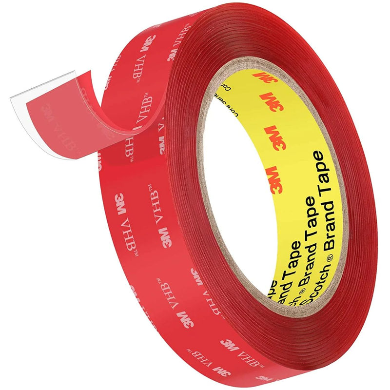 Cinta doble contacto 3M VHB transparente. 40 mm x 3 mts waterproof